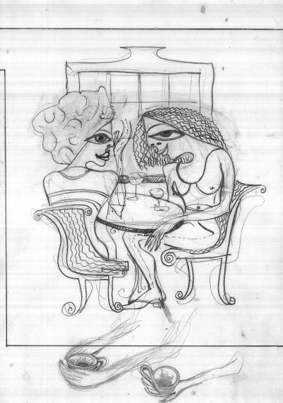 image 2 from galleryGirls drinking coffee