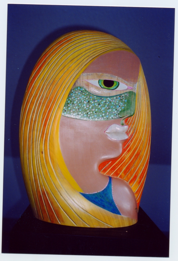 Head of a Blond Gir image 1