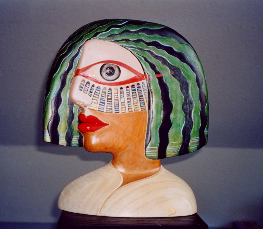 Head of a Brown-Haired Gir image 1